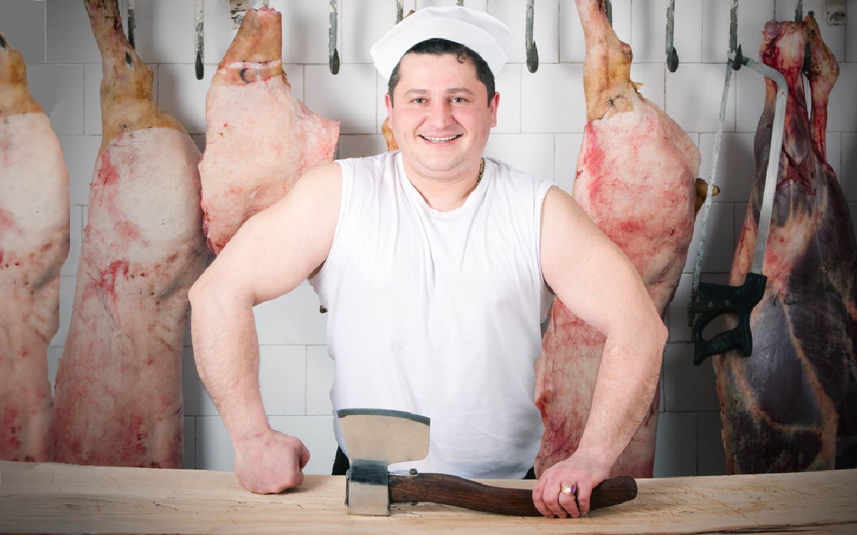 Весёлый мясник
