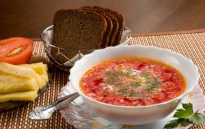 В обеденный перерыв